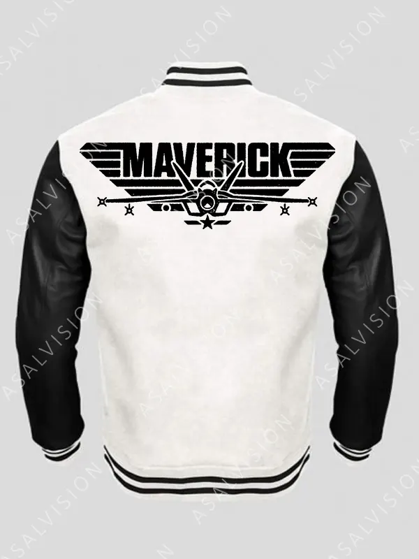 Movie Top Gun Maverick Varsity Bomber Jacket