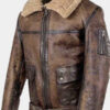 Steven Shearling Leather Jacket