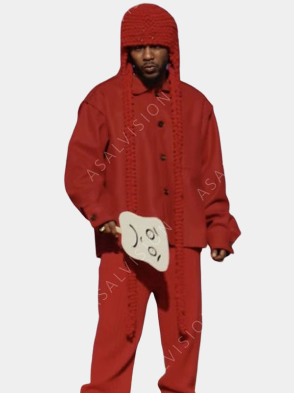 Kendrick Lamar Count Me Out Red Jacket