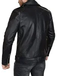 Negan TV Series The Walking Dead Jeffrey Dean Morgan Leather Black Jacket
