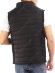 Your Place or Mine 2023 Ashton Kutcher Black Puffer Vest