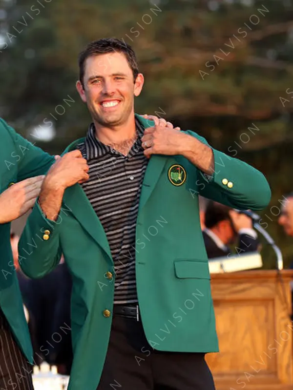 Dustin Johnson Green Golf Jacket