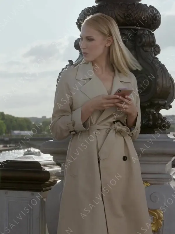 Emily in Paris Camille Trench Coat