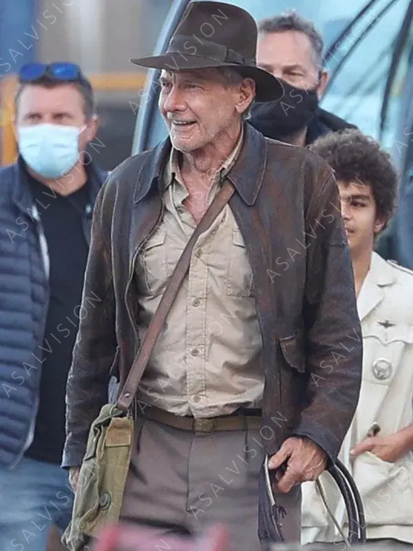 Harrison Ford Indiana Jones And The Dial Of Destiny Leather Jacket