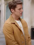 Lucas Bravo Emily in Paris S02 Gabriel Brown Cotton Jacket