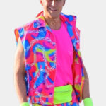 Ryan Gosling Barbie 2023 Rainbow Vest