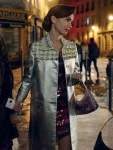 TV Series Emily In Paris Season 2 Silver Coat