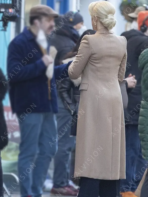 Ted lasso Hannah Waddingham Brown Trench Coat