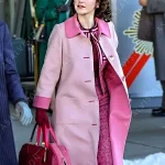 Miriam Maisel The Marvelous Mrs. Maisel S05 Rachel Brosnahan Pink Coat
