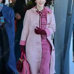 The Marvelous Mrs. Maisel S05 Rachel Brosnahan Pink Coat