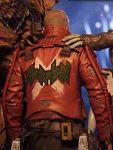 Video Game Marvel’s Guardians of the Galaxy Star-Lord Leather Costume Jacket