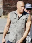 Vin Diesel Fast X 2023 Dominic Toretto Gray Vest