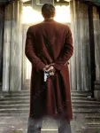 Winston Scott The Continental 2023 Colin Woodell Maroon Trench Coat