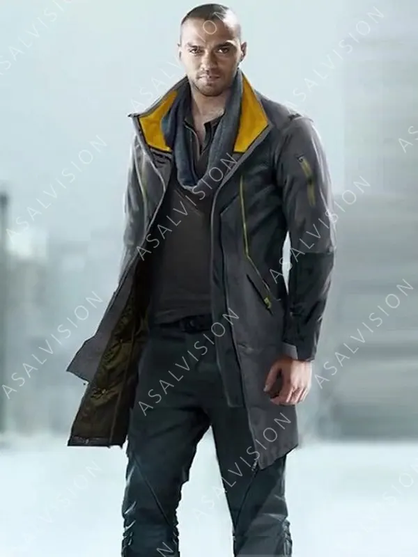 Markus Video Game Detroit Become Human Grey Trench Cosplay Coat