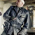 Florian Schmidtke Blood & Gold 2023 Dörfler Black Leather Jacket
