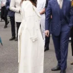 Hayley Atwell Grace Off-White Trench Coat