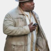 Luther Stickell Mission Impossible 6 Leather Beige Jacket