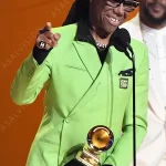 Nile Rodgers Grammys 2023 Green Blazer