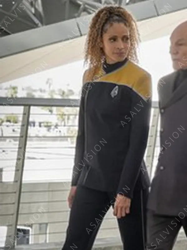 Raffi Musiker Star Trek Picard Season 3 Michelle Hurd Uniform Cosplay Jacket