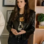 The Out-Laws 2023 Parker McDermott Black Leather Jacket