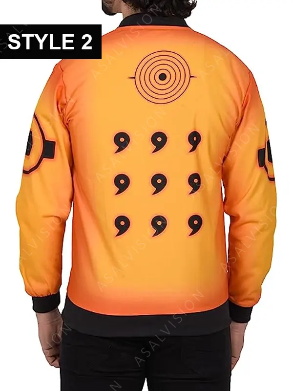 Anime Naruto Sage Six Path Mode Cosplay Jacket