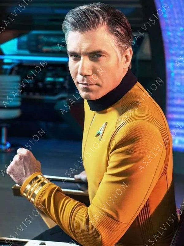 Anson Mount Star Trek Strange New Worlds Yellow Jacket
