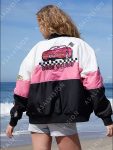 Barbie Speedway Motorcycle Racer Satin Jacket