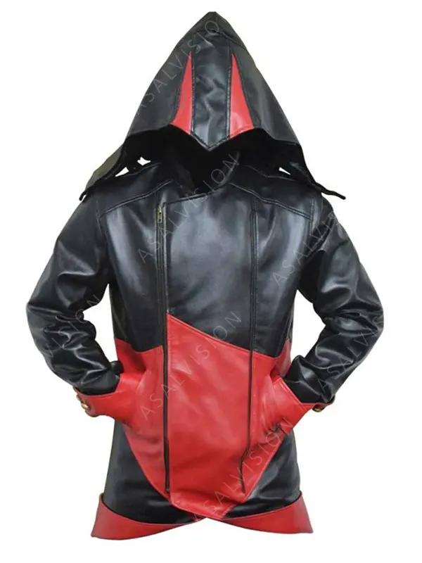 Black And Red Assassins Creed Jacket