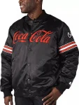 Coca Cola Black Bomber Jacket