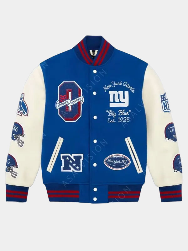 New York Giants OVO Varsity Jacket