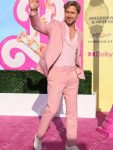 Ryan Gosling Barbie 2023 LA Premiere  Pink Suit