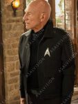 Star Trek Picard Jean Luc Picard Patrick Stewart Black Jacket