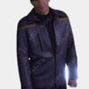 Away Team Star Trek Enterprise S1 Quilted Leather Jacket