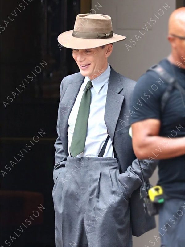 J Robert Oppenheimer Grey Suit