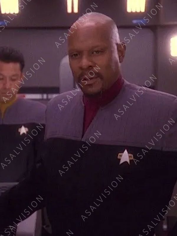 Star Trek Deep Space Nine Grey And Black Uniform Jacket