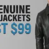 The Best Quality Genuine Leather Jackets In Just 99