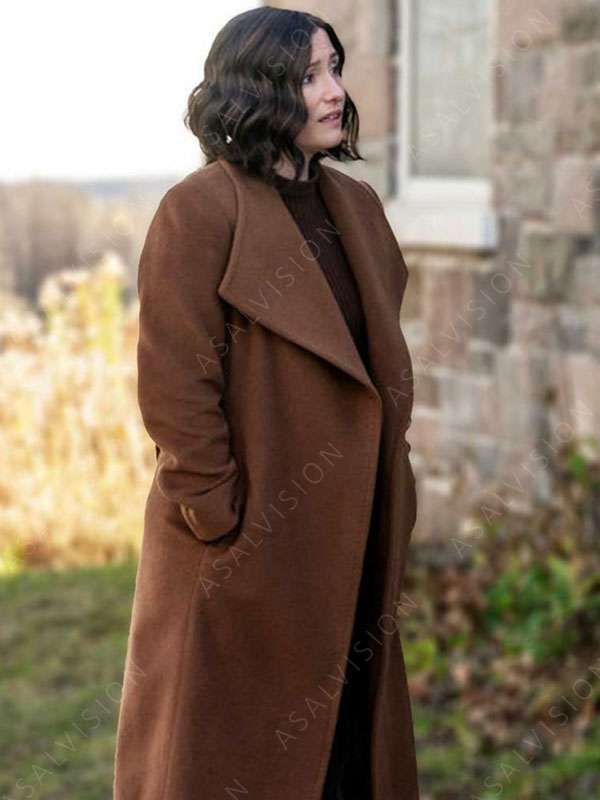 The Way Home 2023 Kat Landry Brown Trench Coat