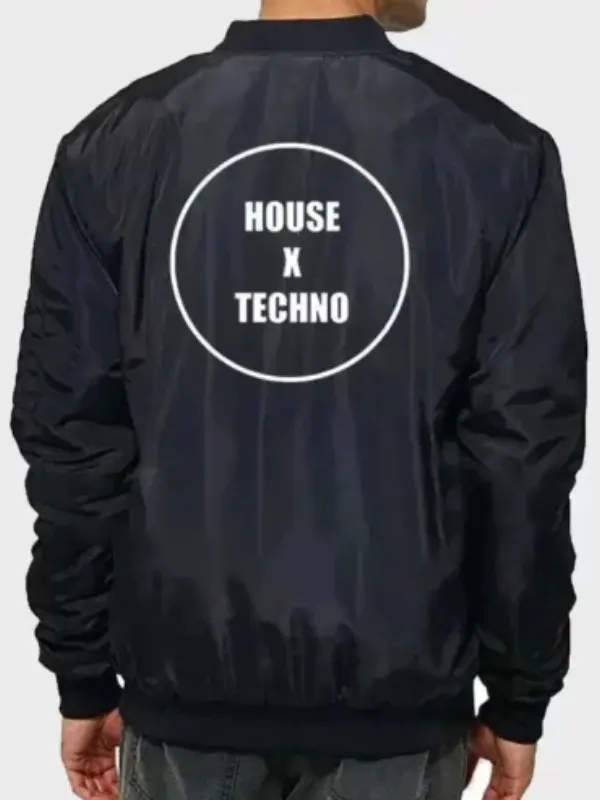Music Festival CRSSD House X Techno Bomber Jacket For Sale