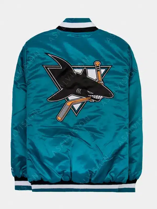 NHL San Jose Sharks Starter Varsity Jacket