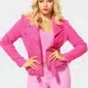 Renee Rapp Mean Girls 2024 Pink Jacket