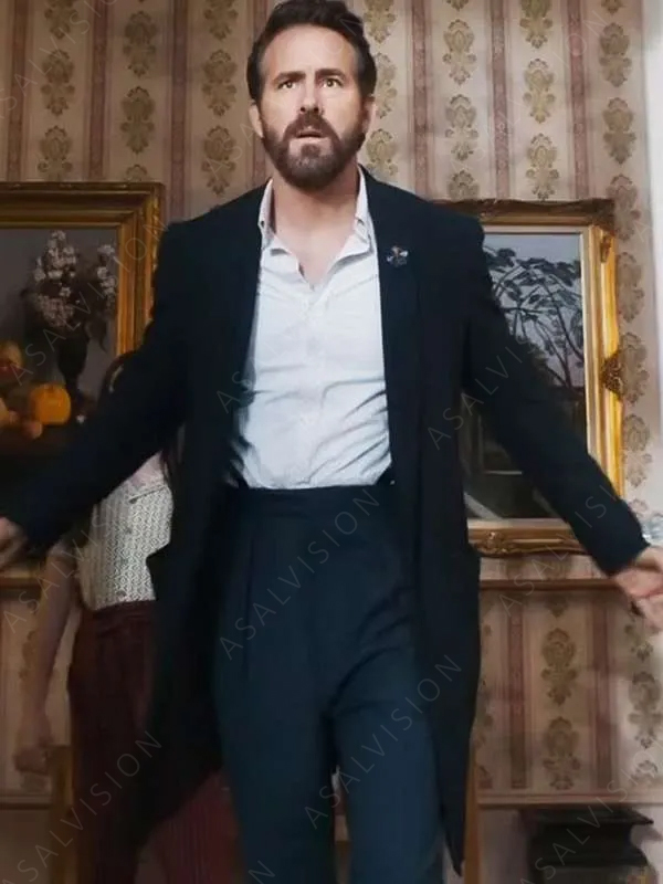 Ryan Reynolds IF (Imaginary Friends) The Man Upstairs Wool Jacket