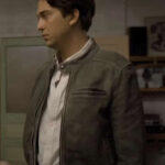 Which Brings Me to You 2024 Nat Wolff Leather Jacket