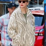 Taylor Swift Animal Printed Fleece Jacket