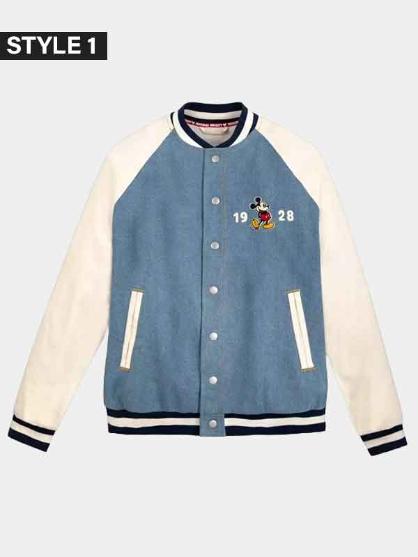 Disney Mickey Mouse Varsity Jacket