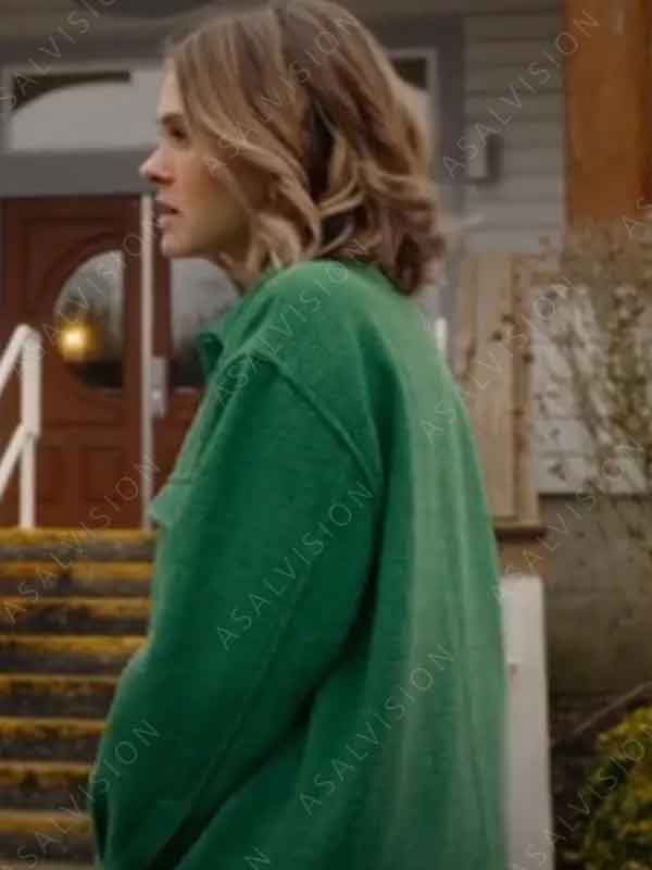 Aimee Teegarden Green Jacket | An Easter Bloom Amanda Jacket - Asal Vision