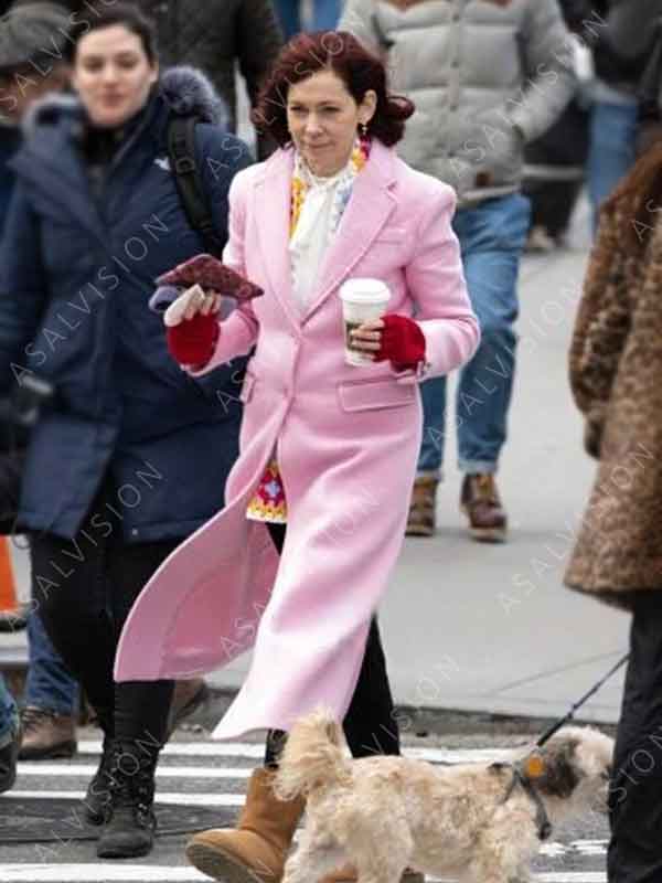 Elsbeth Tascioni TV Series Elsbeth 2024 Carrie Preston Pink Coat