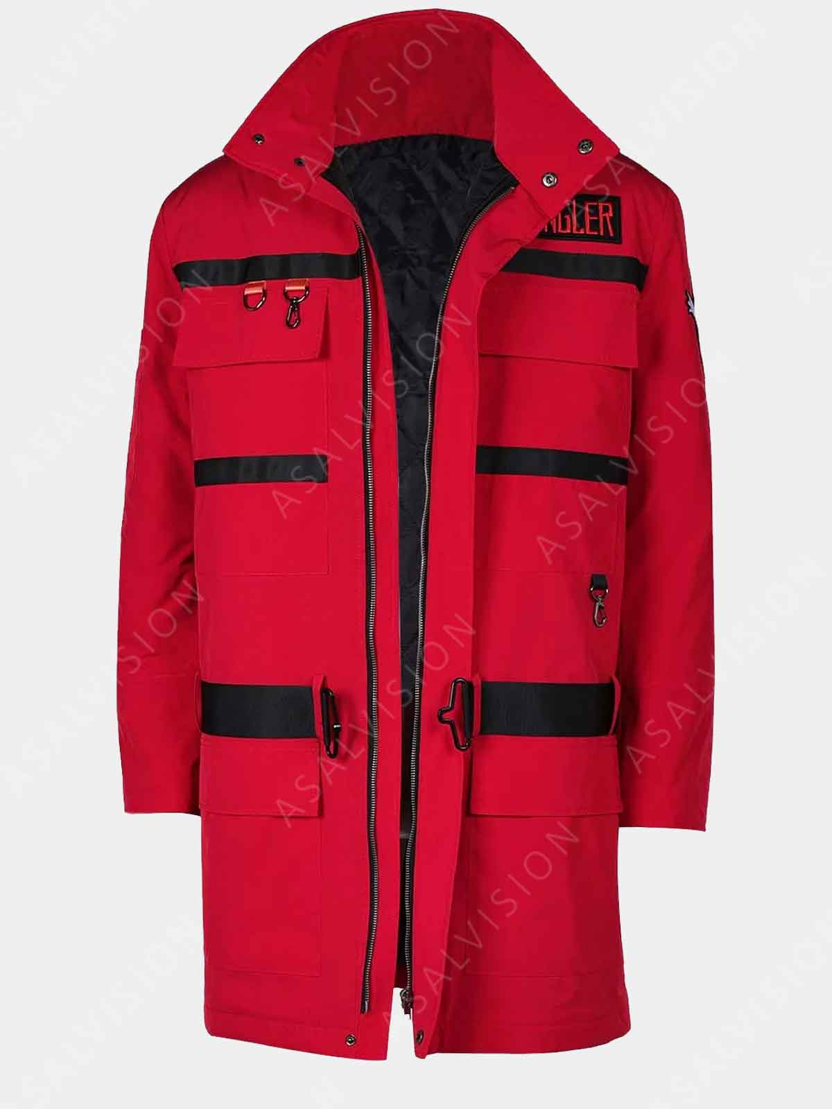 Ghostbusters Frozen Empire Jacket | Paul Rudd Red Coat - Asal Vision