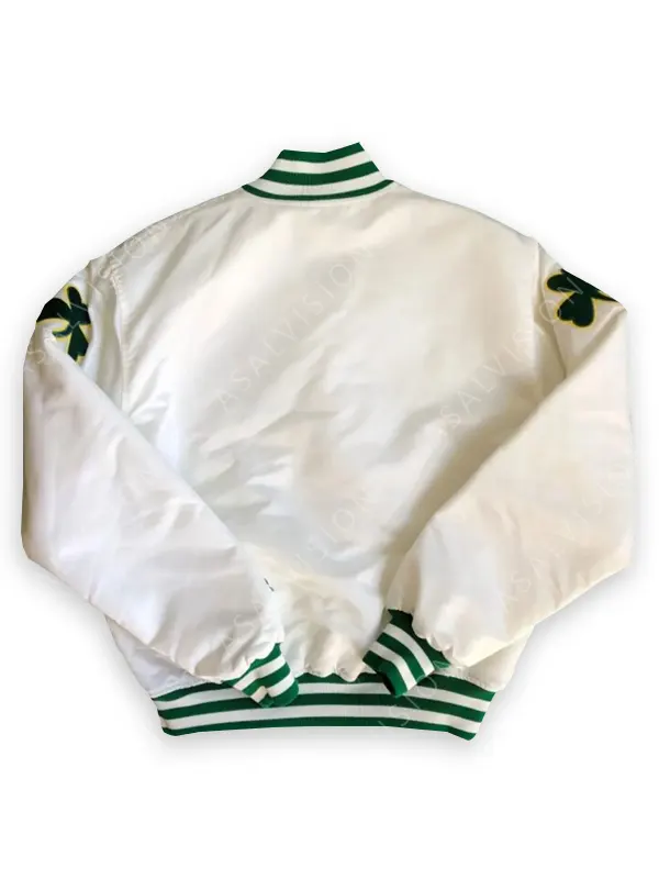 Boston Celtics Starter Jacket | Green, Black And White Colors - Asal Vision