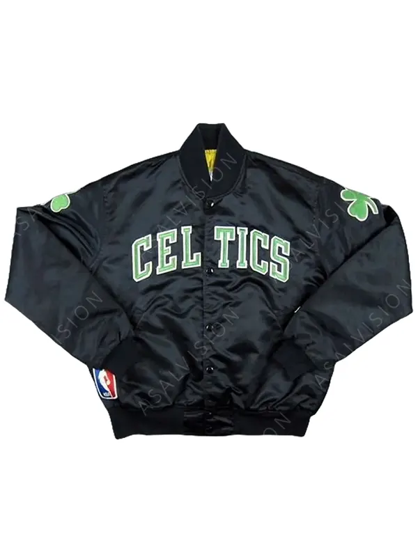 Boston Celtics Starter Jacket | Green, Black And White Colors - Asal Vision